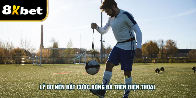 Lý do nên đặt cược bóng đá trên điện thoại 